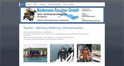 Desktop Screenshot of bodenseetaucher.com